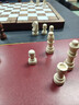 冠小二国际象棋小学生儿童带磁性折叠便携实木棋盘高档chess西洋棋比赛 实拍图