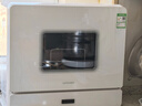 GORGENOX歌嘉诺6套洗碗机台式免安装一级水效可壁挂热风烘干uv除菌三臂劲洗可手动加水DW6-D50A 实拍图