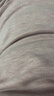 优衣库女装HEATTECH EXTRA WARM混纺高领T恤/长袖9%羊绒478954 478954/30浅米色 M 实拍图
