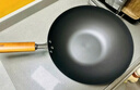 炊大皇铁锅家用无涂层不锈炒锅燃气灶专用炒锅炒菜锅平底锅极铁锅34cm 实拍图