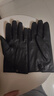 稻草人真皮手套冬季羊皮男女骑行滑雪保暖触屏加绒加厚防风防水高档礼盒 山羊皮328黑色男款（加绒触屏+礼盒）建议拍大一码 XL【官方正品-礼盒装】 实拍图
