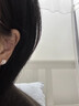 BJYLS999足银雪花流苏耳线养耳洞纯银耳环耳钉女轻奢高级小众耳饰礼物 【999足银】雪花耳线一对 实拍图