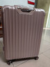 爱华仕行李箱旅行箱24英寸托运箱女大容量拉杆箱男出差密码箱皮箱玫瑰金 实拍图