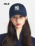 MLB帽子男女情侣棒球帽软顶鸭舌帽秋冬运动帽四季3ACP6601N-50NYS-F 实拍图
