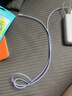 品胜苹果数据线iphone充电线快充适用iPhone14Pro/13/12/XR/11/8手机ipad平板USB充电器线车载编织蓝 实拍图