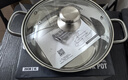 Debo德铂不锈钢火锅汤锅电磁炉燃气明火通用复底带盖26cm 实拍图