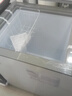 美的300L一级能效单温家用冰柜低霜冷藏冷冻柜两用大容量节能冰箱冷柜 极地白 300L BD/BC-300KMC 实拍图