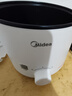 美的（Midea）电煮锅 电热锅 小电锅 宿舍小锅 学生寝室一体泡面小火锅多功能锅 1.7L 电煮锅小型1-2人 XZE1612 实拍图