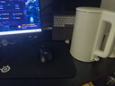 奥伦福特  电脑桌台式家用电竞游戏桌办公书桌简约书房写字桌子 碳纤维纹路单桌-120*60 升级款电竞桌 实拍图