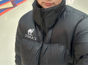 骆驼黑钻3.0短款羽绒服女装冬新款保暖防风连帽羽绒外套面包服 实拍图