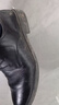 海澜之家HLA皮鞋男士商务秋冬正装德比鞋子HAAPXM2DBH107 黑色升级款42 实拍图