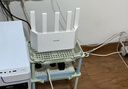 Tenda腾达路由器【千兆WiFi6+穿墙王】无线AX3000信号增强家用放大器Mesh限时补贴金榜一名云霄白立式 实拍图