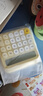 得力（deli）圆点高按键时尚计算器 12位数字宽屏显示 高颜值学生四年级计算器 办公用品 学习用品 黄色 TE36 实拍图