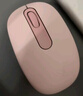 罗技（Logitech）M196 无线蓝牙鼠标 办公鼠标 笔记本商务办公家用 小巧便携 对称手型 玫瑰粉 实拍图