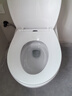 箭牌（ARROW）卫浴大冲力喷射虹吸式防臭节水马桶家用缓降盖板连体抽水坐便器 【T50】易洁无棱大管径12634 305/300mm 实拍图