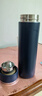 富光 保温杯高档男女316不锈钢学生便携泡茶大容量水杯年货礼品定制 墨蓝600ml【316内胆】 实拍图