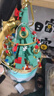 乖明星新年礼物儿童玩具男孩女孩生日礼兼容乐高积木拼装圣诞树八音乐盒 实拍图
