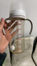 自然离乳PPSU重力球吸管奶瓶双把手330ml12月+(附带奶嘴12月*2支) 实拍图