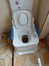 怡辉（YIHUI）移动马桶老年人坐便器家用结实成人便携式孕妇卧室用蹲便改坐便椅 实拍图