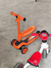 babycare儿童滑板车2-6岁二合一折叠童车重力转向宝宝可坐生日礼物 脉冲橙 实拍图