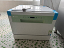 海尔洗碗机台式海尔出品【leader小方糖】6套洗碗机嵌入式小型家用智能WIFI母婴洗UV单消毒洗消存一体 台嵌两用 一级水效丨96h存储丨99.999%除菌 实拍图