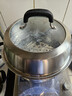 苏泊尔SUPOR 蒸锅汤锅家用不锈钢双层多功能易存储复底汤蒸锅EZ28JBS01 实拍图