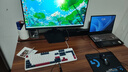 戟创AGKey-钛戟S3电竞桌台式电脑桌家用书桌可装机械臂桌子碳纤维色 【S3莱茵胡桃色】实木生态板 120*75*75cm 二段分板 实拍图