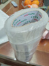 誉品（YUPIN）透明胶带 打包封箱宽胶带 高品质大号胶布 快递工厂仓库用整箱大卷封口胶带办公用品批发 【5卷筒装】宽45mm*长100m 实拍图
