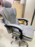奥伦福特 电脑椅办公椅子电竞椅家用人体工学椅老板椅主播靠背椅皮革转椅 创意工学椅-灰+含乳胶垫【二代升级】 实拍图