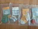 贝比婴儿袜子春秋纯棉新生儿男宝宝不勒腿中筒袜宝宝袜四季款1-2岁 实拍图