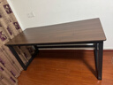 桦林语加固电脑桌台式家用卧室一体写字现代简约书桌学习办公室电竞桌子 黑架子+古橡木【16MM厚加固款】 长160宽70高75cm 实拍图