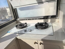 海尔（Haier）【下单抽华为三折叠】燃气灶5.2kw天然气双灶家用台嵌两用 白色面板烟灶联动 68%高热效 Q2BEC(天) 实拍图