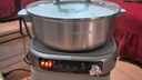 九阳（Joyoung）0涂层IH秒涮电火锅火锅专用锅电锅家用4-8人分体式可拆洗多功能电蒸锅不锈钢电煮锅6L火锅锅GN12 实拍图