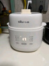 小熊（Bear）电炖锅 电炖盅 隔水炖锅 煲汤锅 炖汤盅 蒸锅 婴儿辅食锅煮粥锅燕窝炖盅隔水2-3人DDZ-D16C1 1.6L 实拍图
