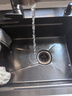 奈田（NTNO）厨房水槽洗菜盆一体盆大单槽纳米304不锈钢阶梯洗碗槽手工洗菜池 75*46-抽拉龙头 实拍图