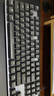 罗技（Logitech）K845机械键盘 有线键盘 办公电脑打字键盘  电竞游戏发光全尺寸个性化定制键帽 K845茶轴+透光黑莓键帽 实拍图