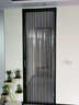 透明亚克力水晶板折叠门推拉门隐形楼梯口厨房免打孔空调隔断移门 下单定制 下单定制 实拍图
