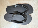 卡帝乐鳄鱼（CARTELO）人字拖鞋男士夏季户外穿运动居家用软底沙滩凉拖 VP1520 黑色 39 实拍图