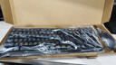 灵蛇（LINGSHE）有线USB键鼠套装 全尺寸键盘 商务办公  防泼溅 经典手感鼠标键盘套装 MK200黑色 实拍图
