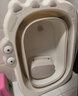 世纪宝贝（babyhood）小鳄鱼浴桶 儿童可折叠泡澡桶婴儿洗澡盆0-10岁宝宝 329奶咖色 实拍图