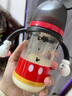 贝亲（Pigeon）PPSU迪士尼双把手奶瓶240ml L号奶嘴 经典米奇 6月+ AA238 实拍图