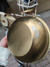 网红海鲜金锅不锈钢韩式锅双耳汤网红泡面金色加厚耐用加固小干锅 金色 20cm 实拍图