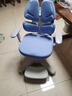 护童（Totguard）儿童学习椅可调节升降学生正姿四背坐姿椅 G985_奇思蓝 带脚踏 实拍图