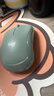 罗技（Logitech）M221 轻音鼠标 无线鼠标 办公鼠标 对称鼠标 带无线微型接收器 薄荷绿 实拍图