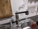 奥克斯（AUX）电热水龙头即热式机械臂快速热水龙头冷热加热器变频恒温厨房宝阳台家用热水器ADL-3AGT2X恒温钢 实拍图