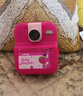 迪士尼（Disney）儿童拍立得照相机可拍照错题打印机直出照片玩具生日礼物草莓熊 实拍图