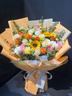 馨仪鲜花速递玫瑰向日葵康乃馨花束生日礼物全国同城配送 向日葵玫瑰混搭花束 实拍图