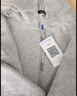 真维斯（Jeanswest）卫衣男女连帽2025春秋款日系拉链开衫外套宽松运动外套重磅连帽衫 花灰 L (推荐110斤-125斤左右) 实拍图