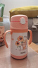 膳魔师（THERMOS）儿童吸管保温杯超轻316L不锈钢把手学生杯幼儿园婴儿水杯上学TCKC 实拍图