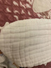 安可新 婴儿纱布尿布新生儿纯棉纱布7A抗菌透气可水洗尿布17*45cm 6条装 实拍图